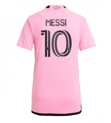 Inter Miami Lionel Messi #10 Hemmatröja Kvinnor 2024-25 Kortärmad